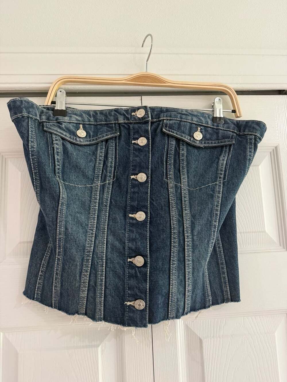 Zara Denim Corset New